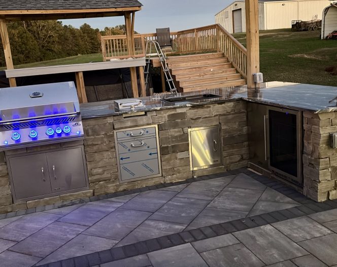 Eco Irrigations Lancaster, SC - Outdoor kitchen